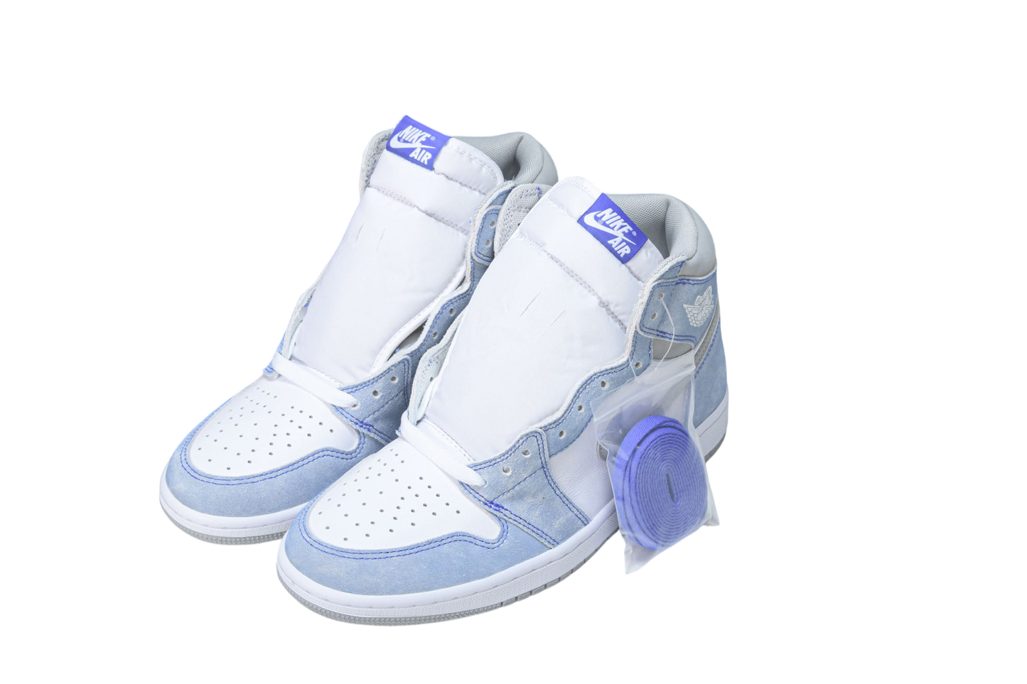 Nike Air Jordan 1 Retro High Hyper Royal Smoke Grey Sneakers