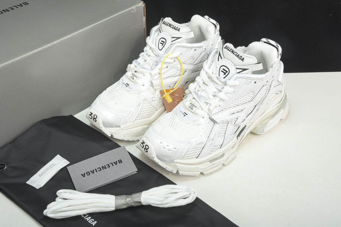 Balenciaga B Runner White Sneakers: Lightweight, Stylish, and Comfortable Everyday Footwear