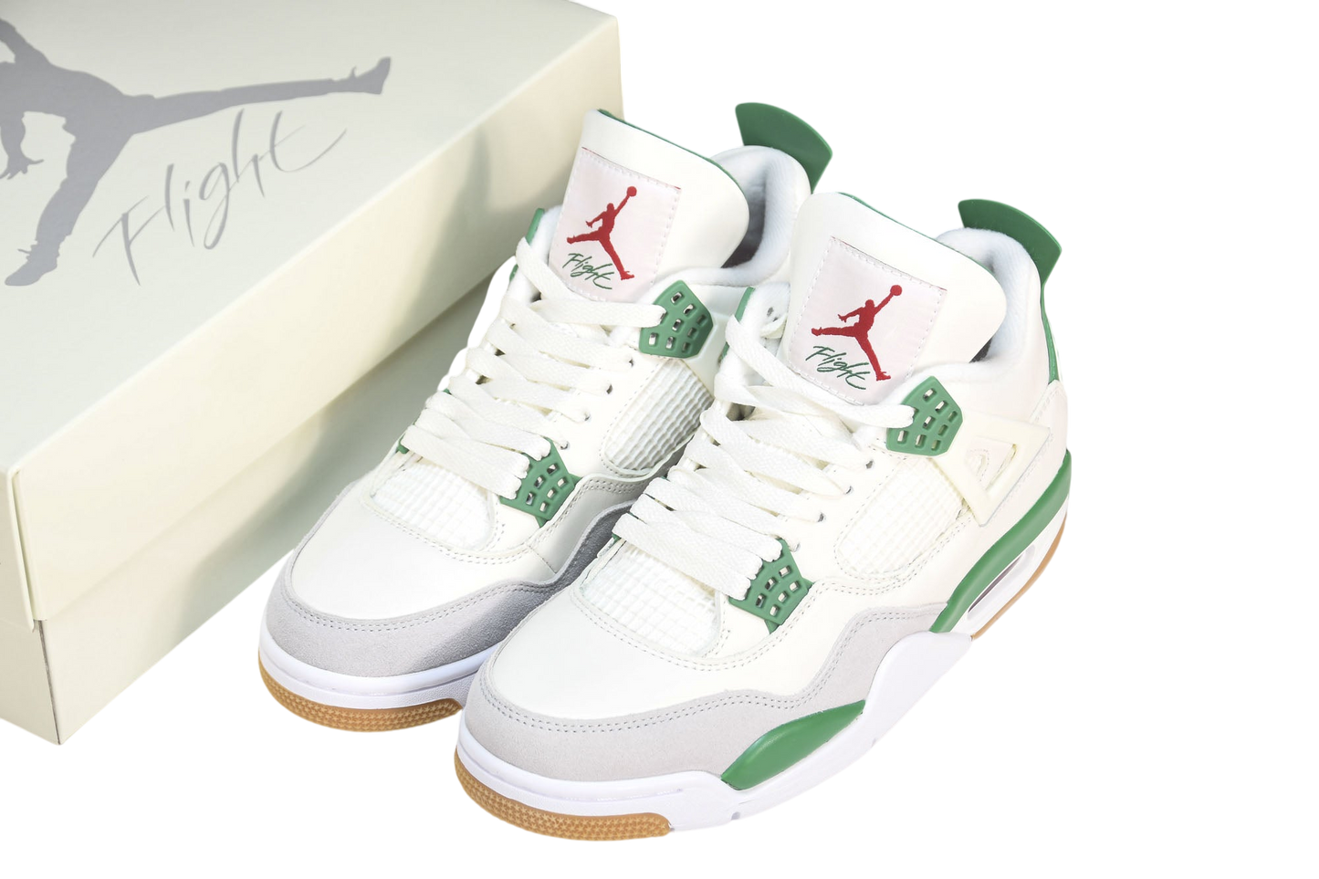 Air Jordan 4 Retro SB Pine Green Skateboarding Shoes for Men