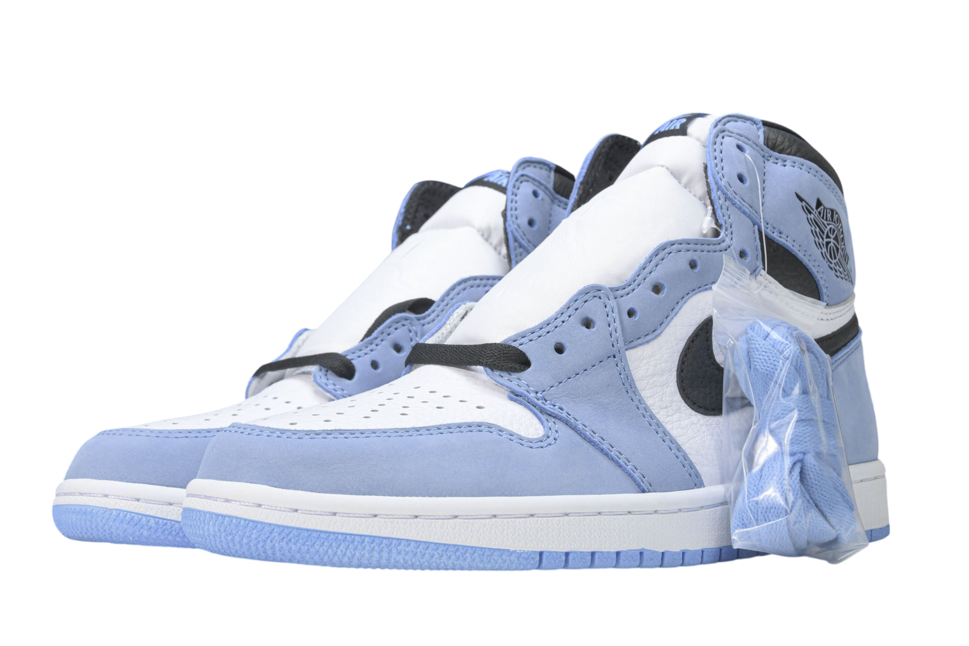 Air Jordan 1 Retro High University Blue Black White Iconic Sneakers