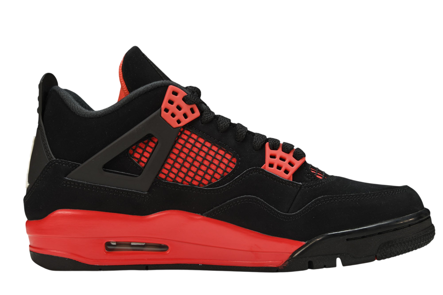 Iconic Air Jordan 4 Retro 'Red Thunder' Performance Basketball & Streetwear Sneakers