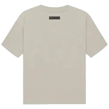 Fear Of God Essentials Smoke Grey Short Sleeve Cotton T-Shirt Relaxed Fit