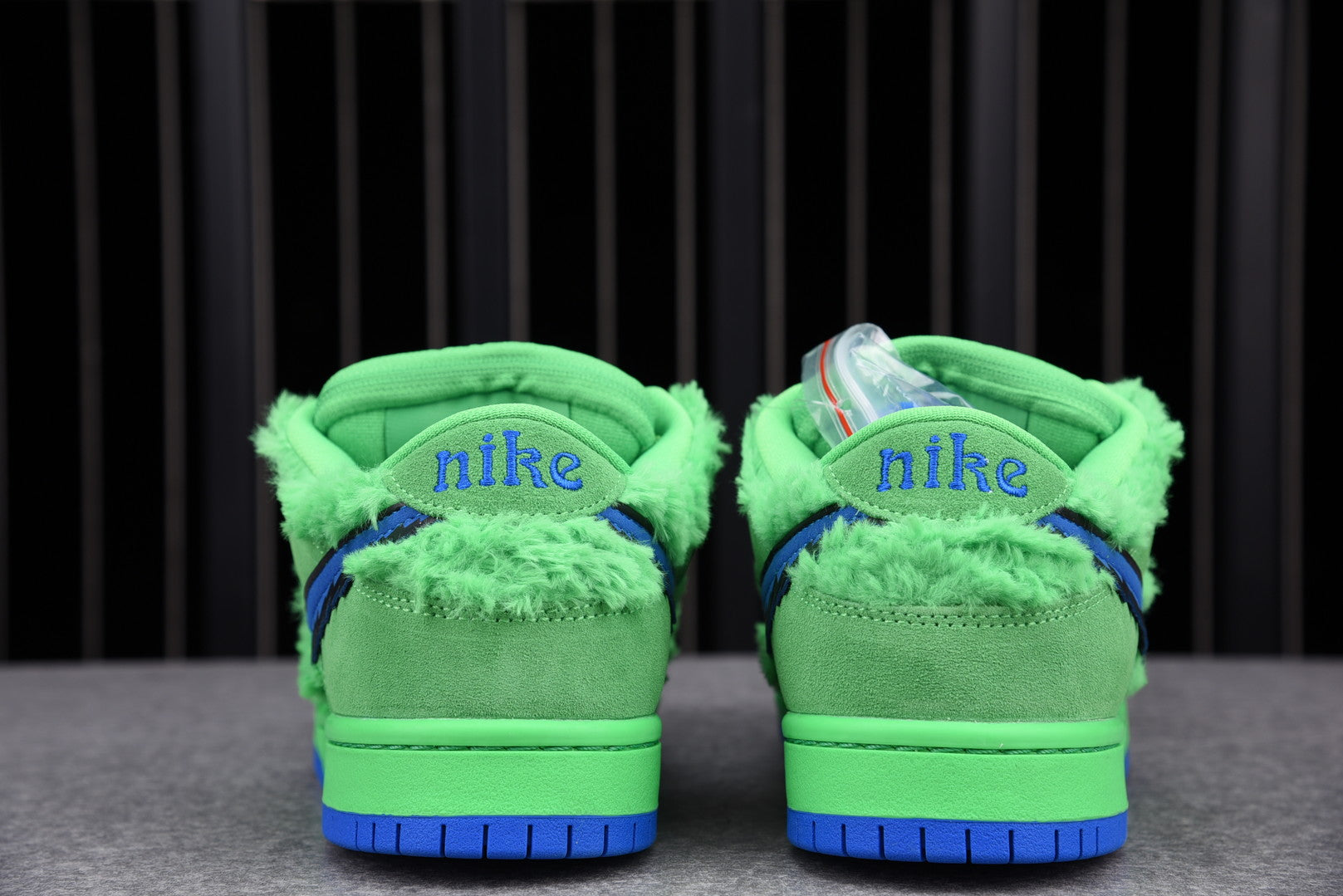 Nike SB Dunk Low Grateful Dead Green Bear Plush Limited Edition Sneakers