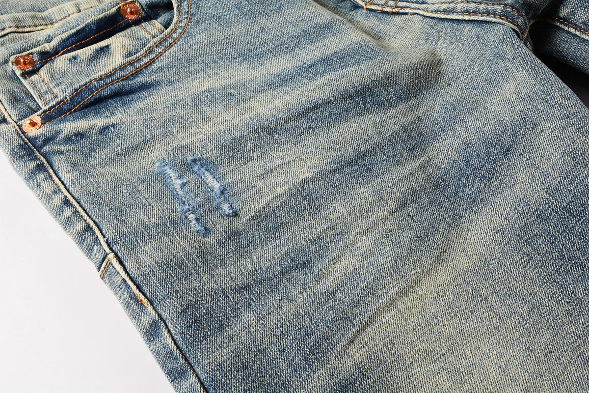 Purple Slim Fit Jeans