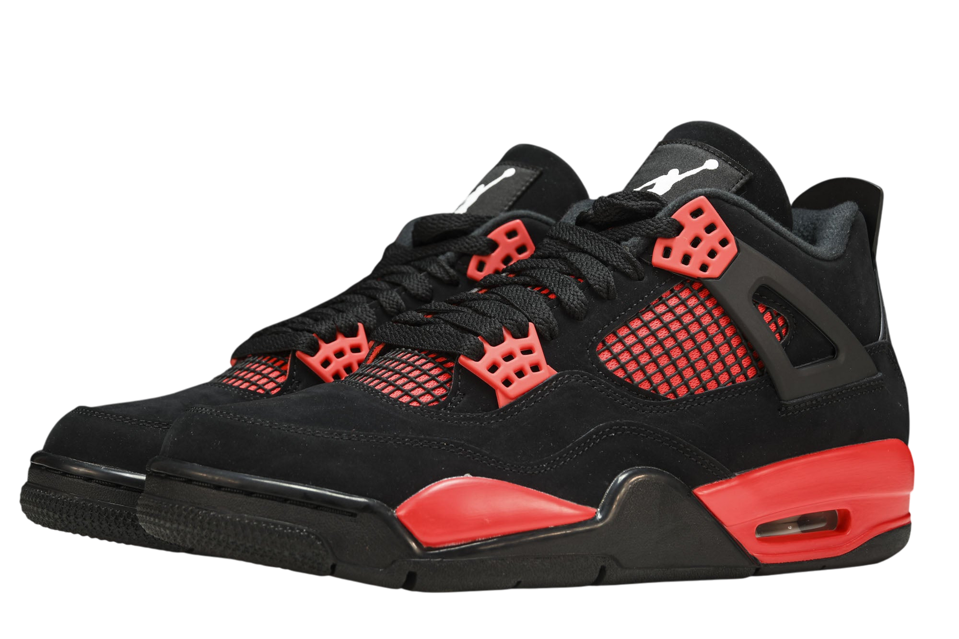 Iconic Air Jordan 4 Retro 'Red Thunder' Performance Basketball & Streetwear Sneakers