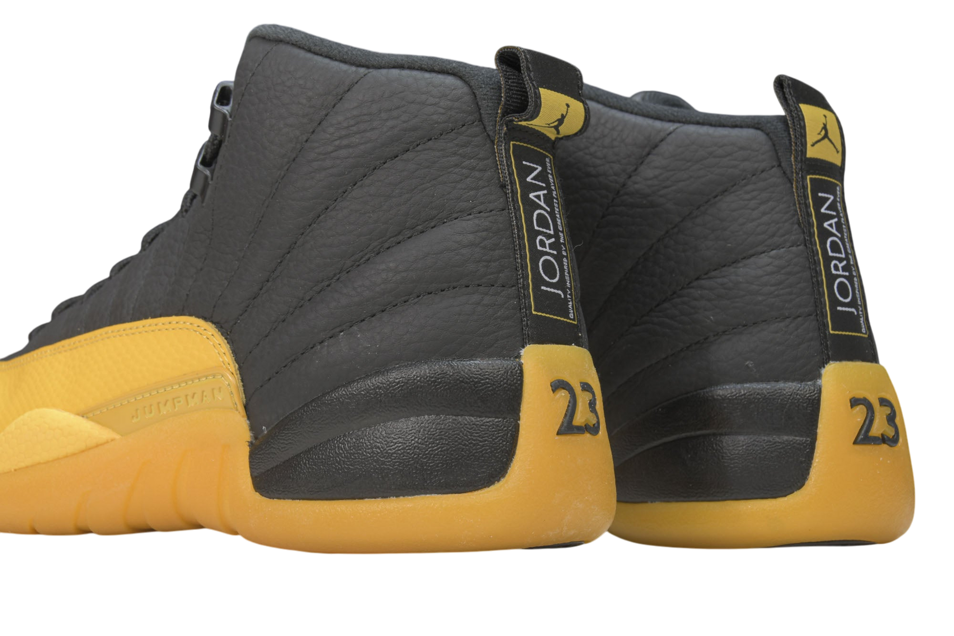 Air Jordan 12 Retro Black University Gold High-Quality Basketball Streetwear Sneaker