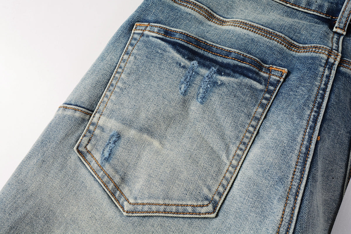 Purple Slim Fit Jeans