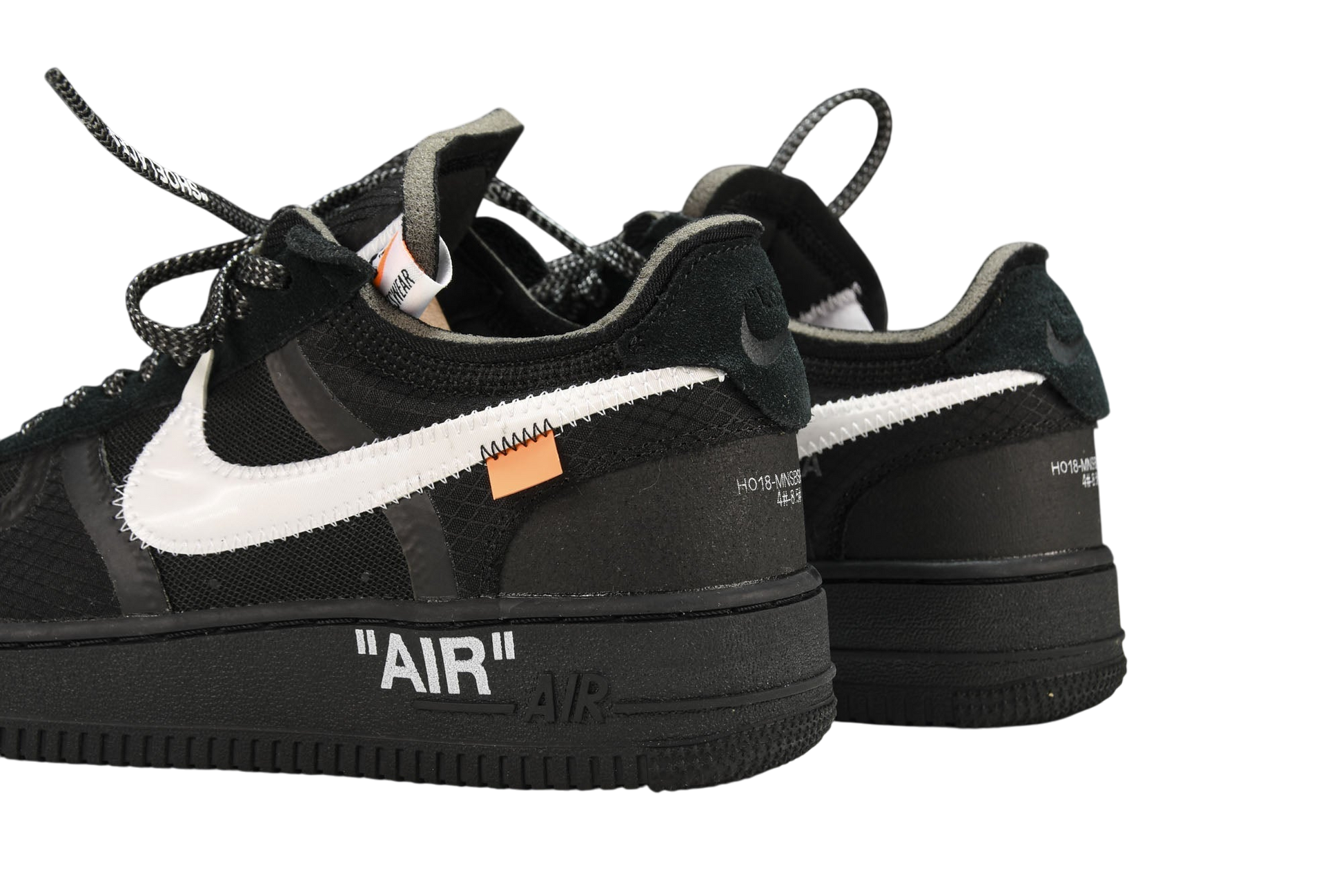 Nike Air Force 1 Low Off-White Black White Premium Sneakers