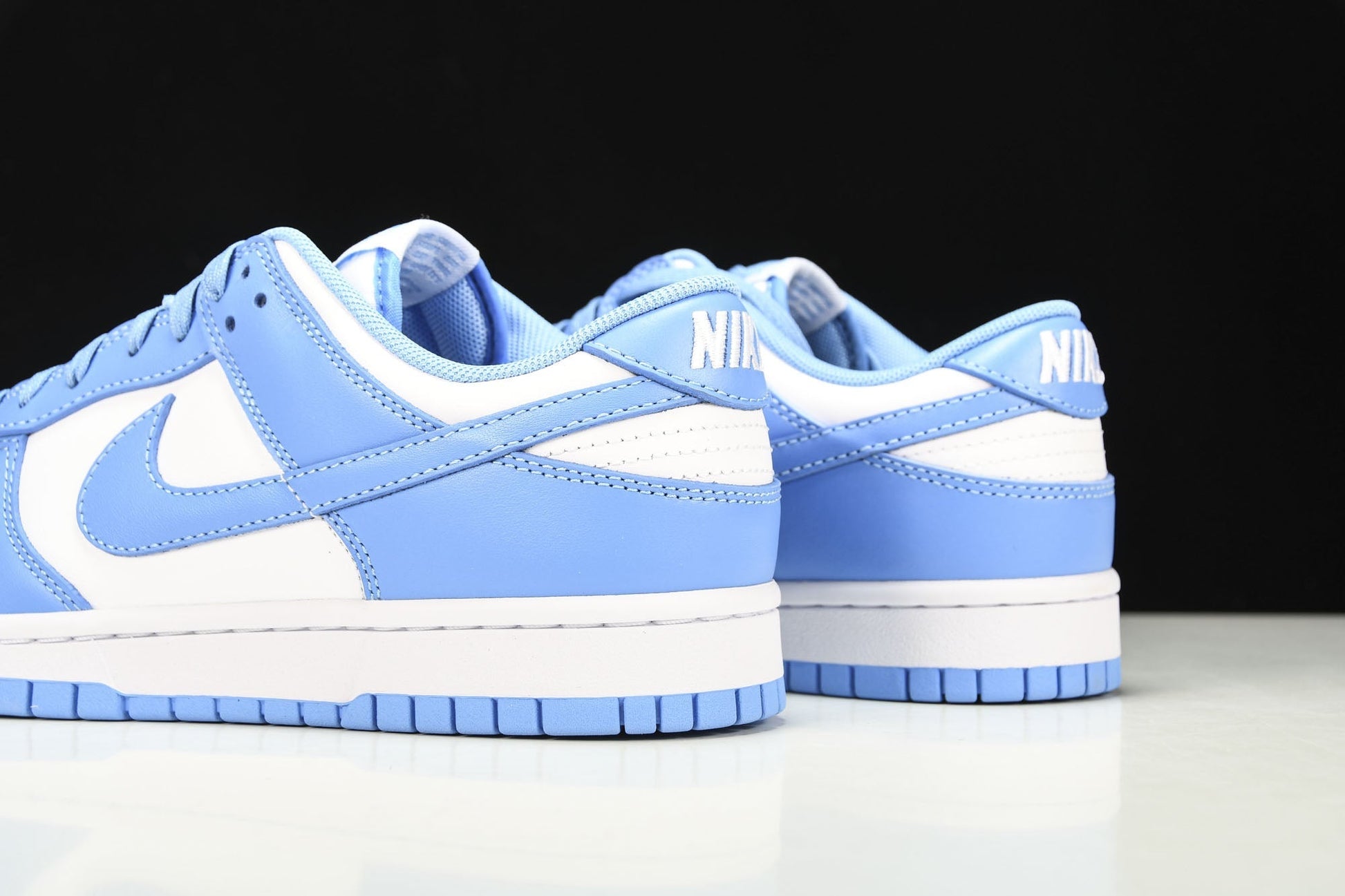 Nike Dunk Low UNC 2021 Edition Sneakers - Classic Blue/White Streetwear Shoes