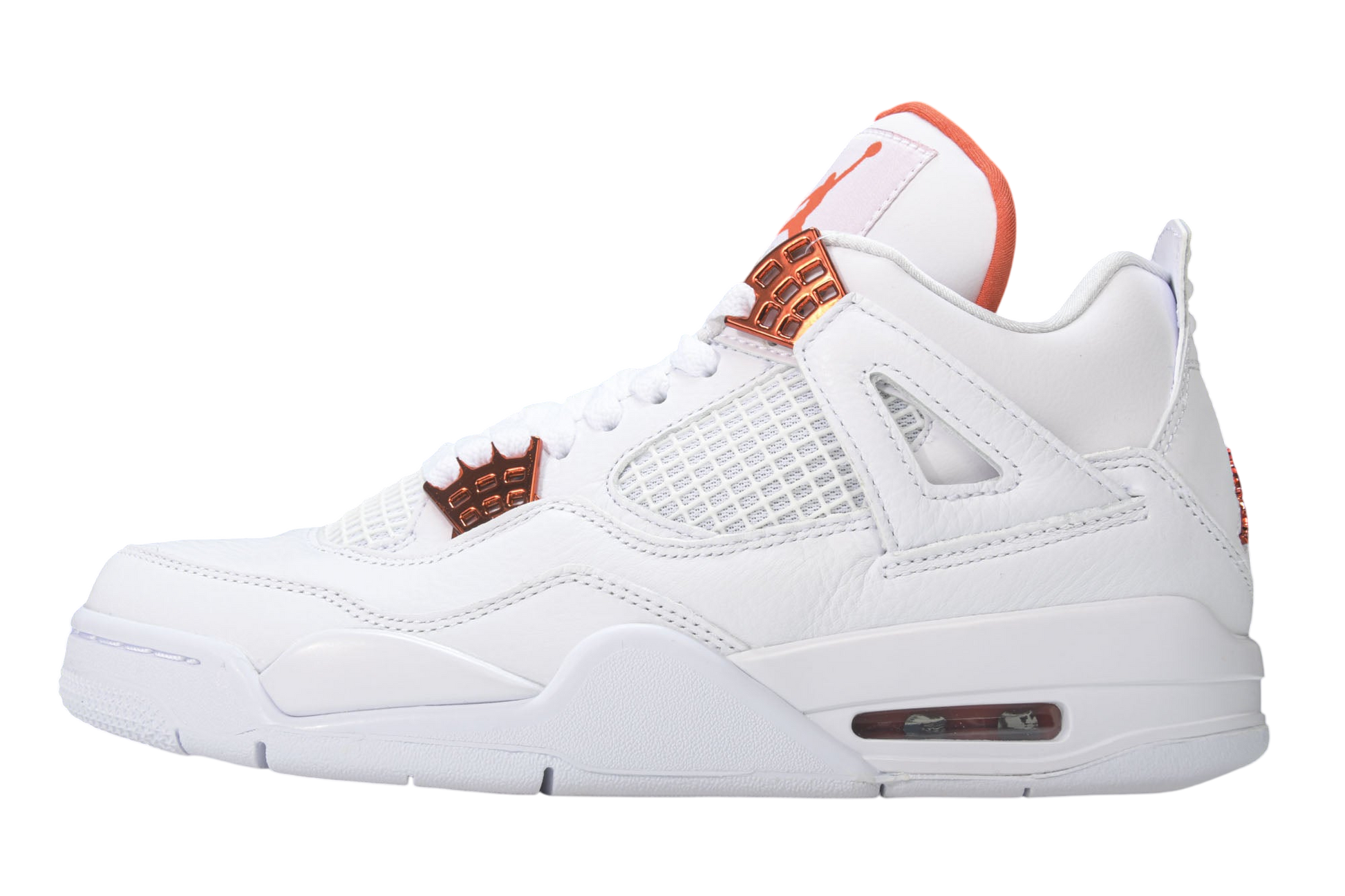 Air Jordan 4 Retro 'Metallic Orange' Premium Sneakers for Ultimate Style