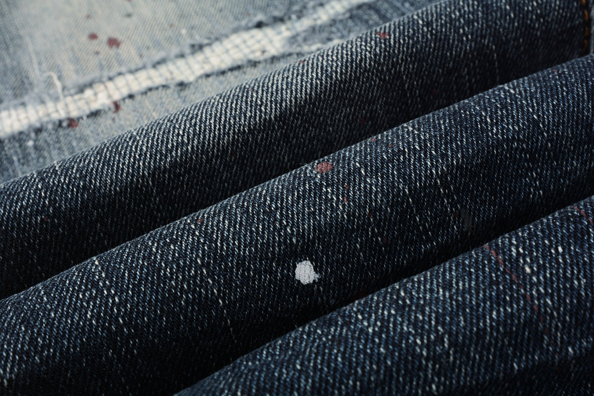 Purple Fashion Jeans