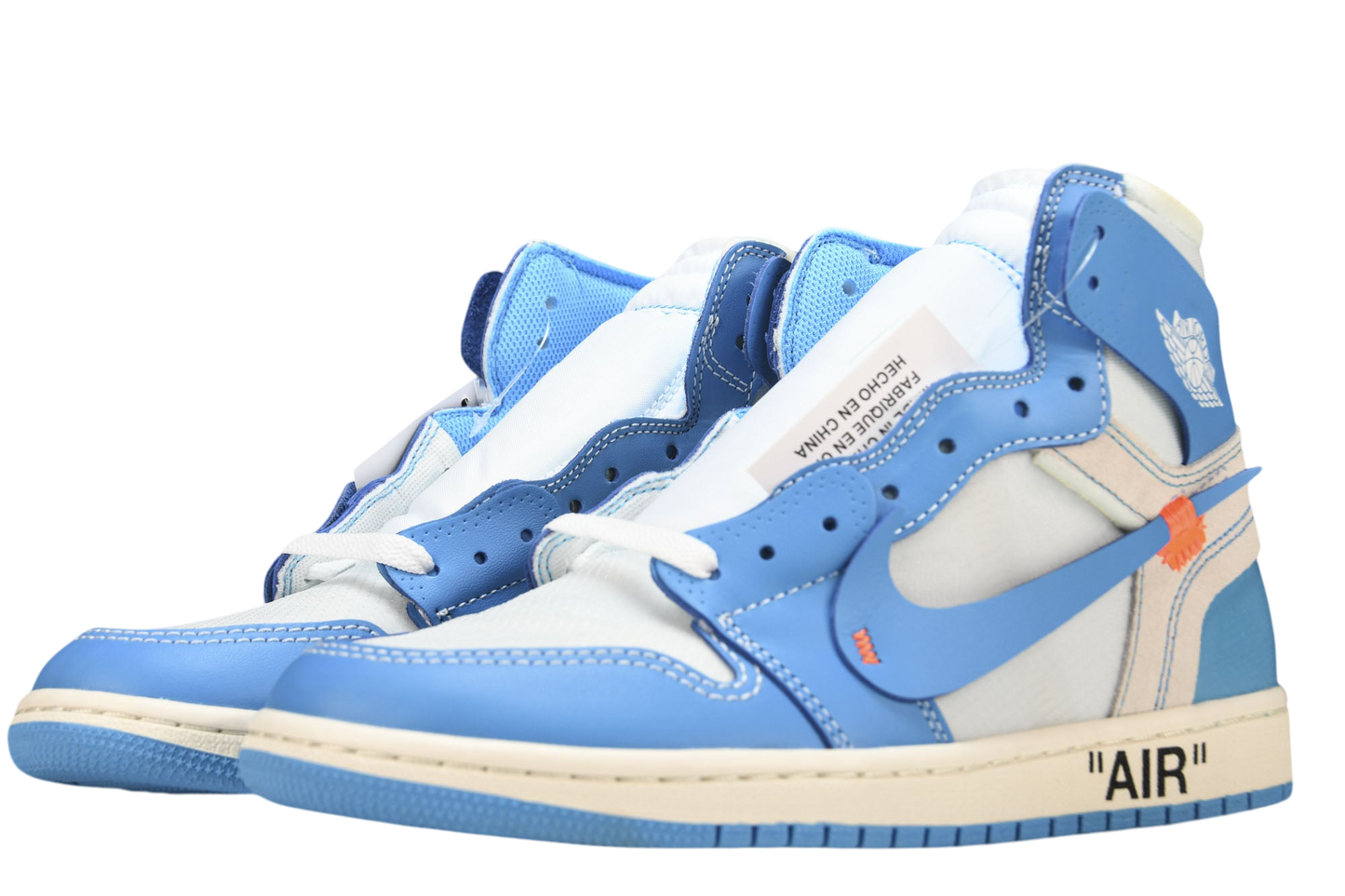 Nike Air Jordan 1 Retro High Off-White UNC Classic Basketball Shoes