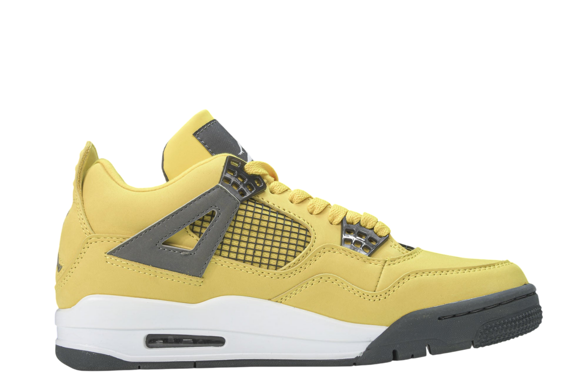 Air Jordan 4 Retro Lightning 2021 Edition: Iconic Yellow Black Sneaker
