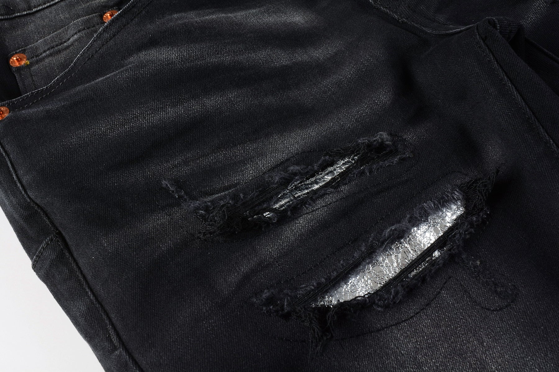 Purple High Waist Jeans