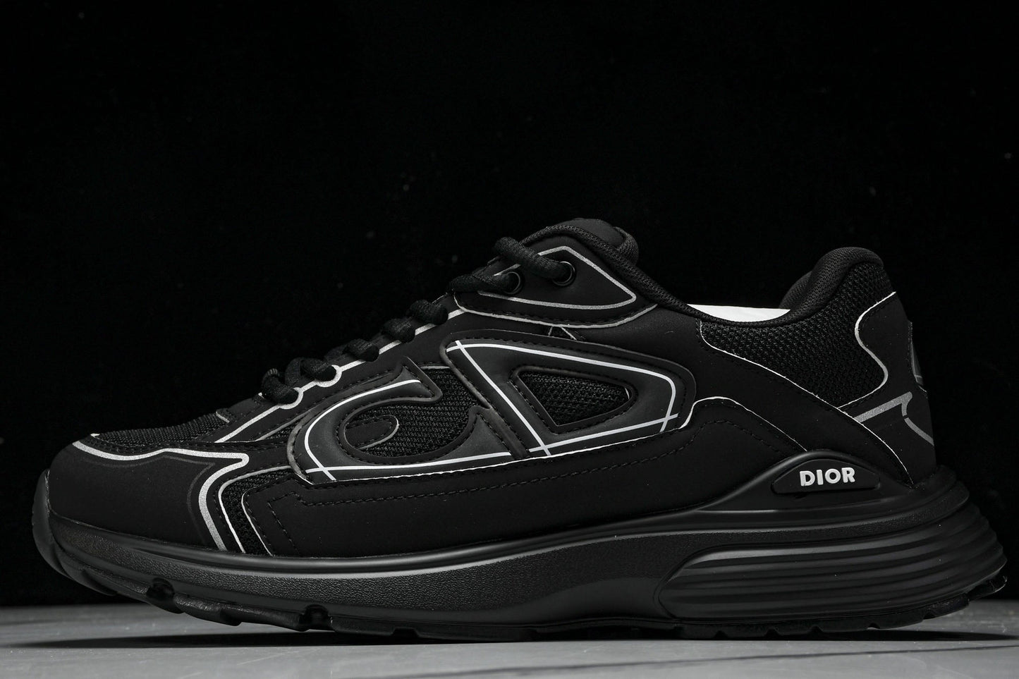 B30 Triple Black Fashion Streetwear Sneaker - High Quality Comfort & Style