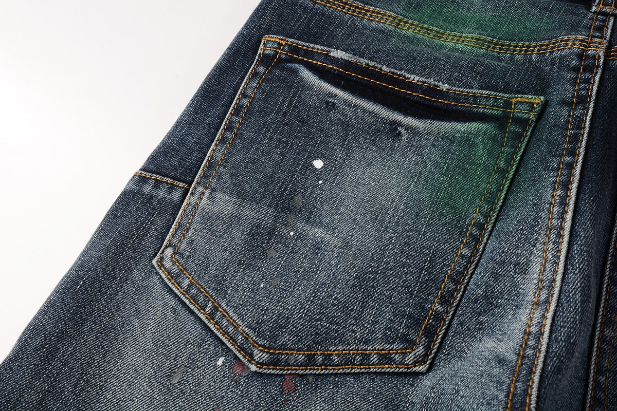 Purple Fashion Jeans