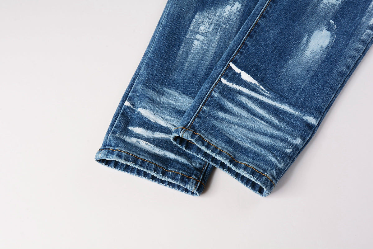 Purple Designer Jeans