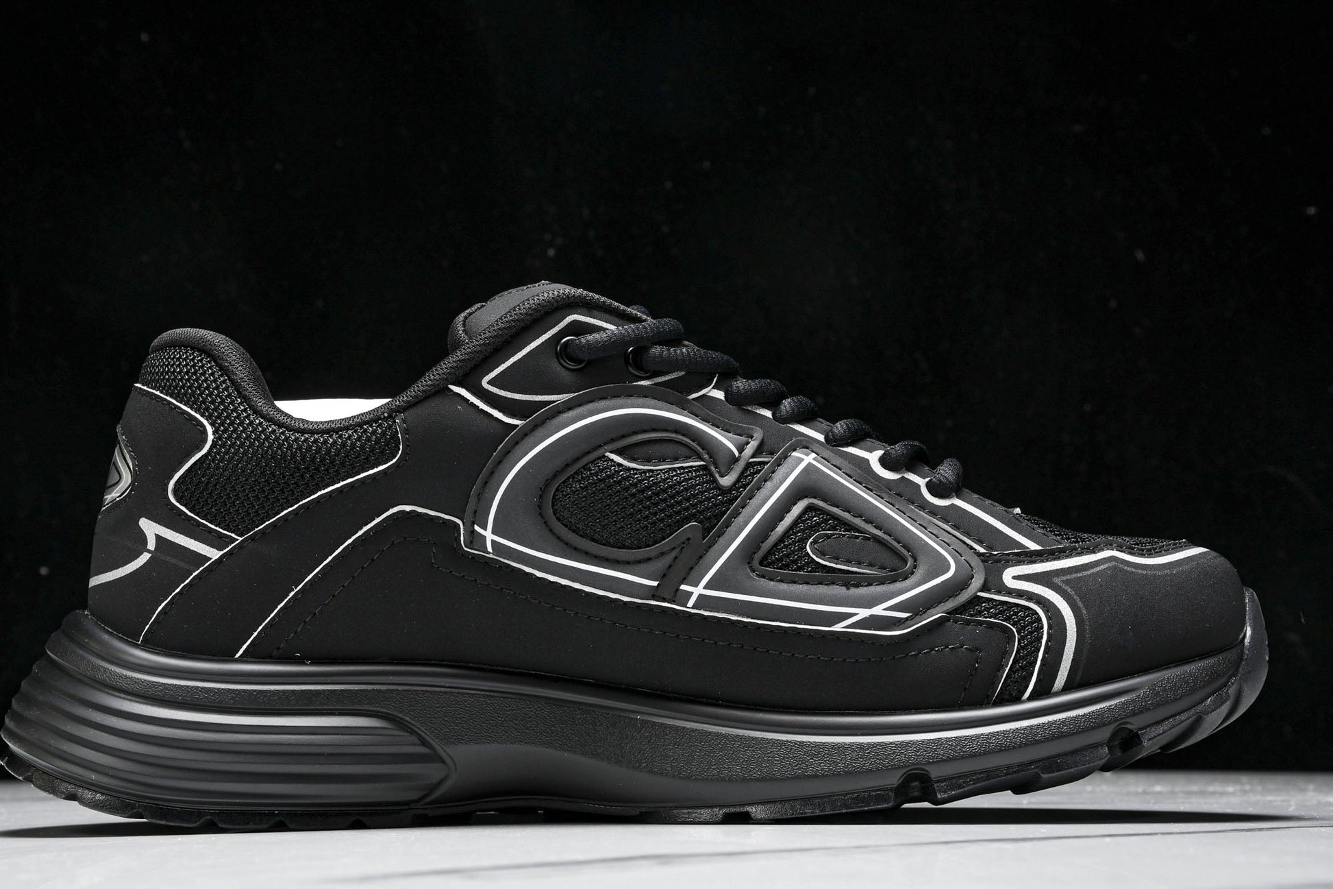 B30 Triple Black Fashion Streetwear Sneaker - High Quality Comfort & Style