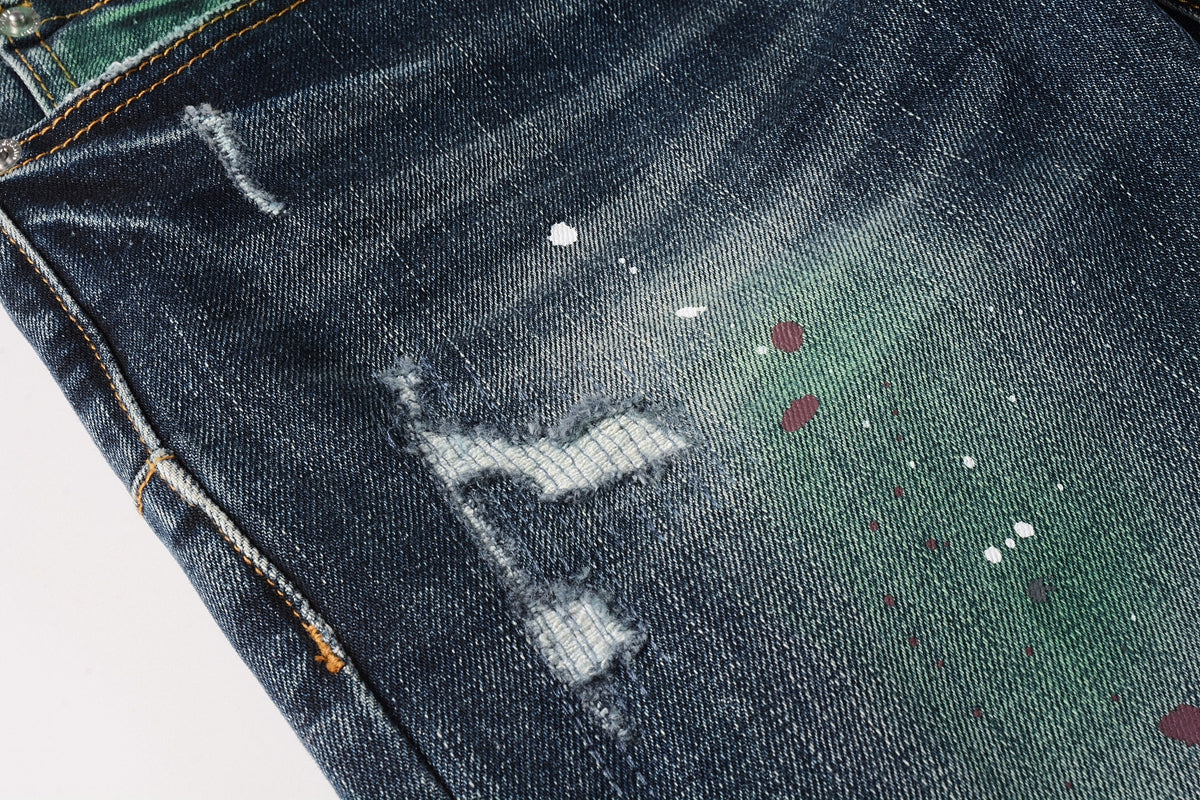 Purple Fashion Jeans