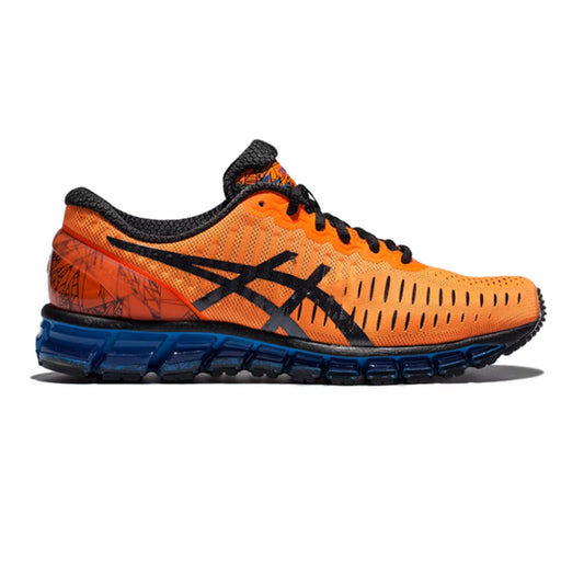 ASICS Gel-Quantum 360 Hot Orange Black Blue GEL Cushioning Running Sneaker