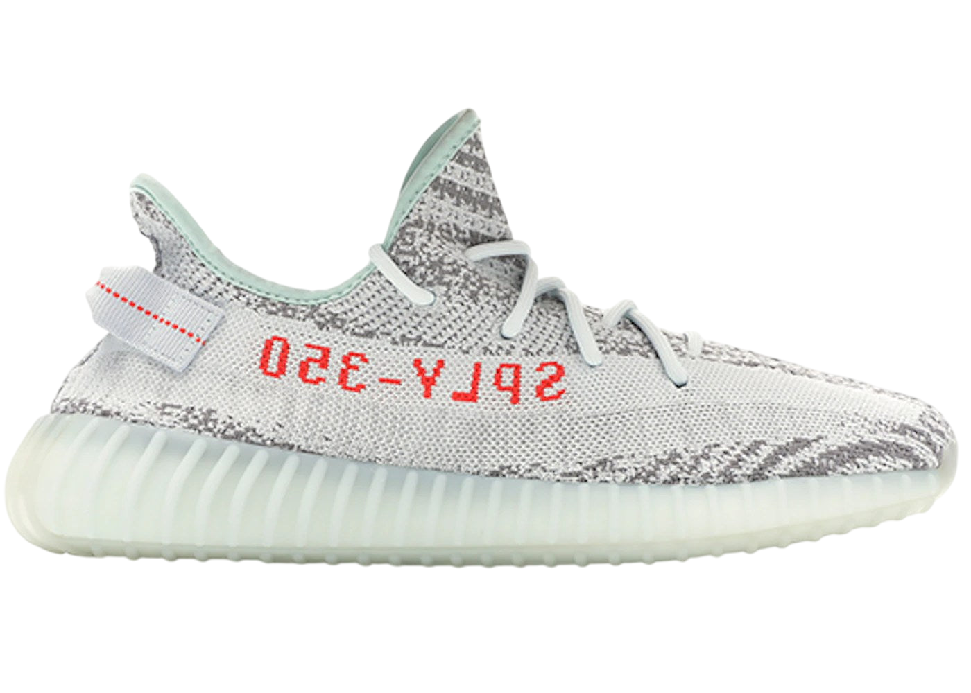 Iconic Adidas Yeezy Boost 350 V2 Blue Tint Primeknit Everyday Sneakers