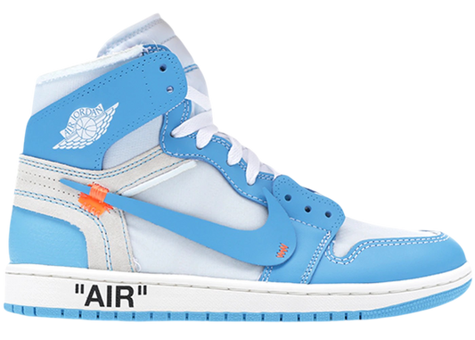 Nike Air Jordan 1 Retro High Off-White UNC Classic Basketball Shoes