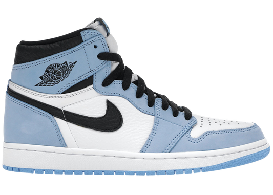 Air Jordan 1 Retro High University Blue Black White Iconic Sneakers
