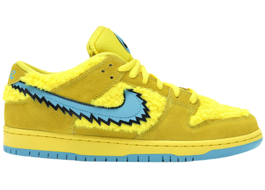 Low Grateful Dead Yellow Bear Skate Shoes