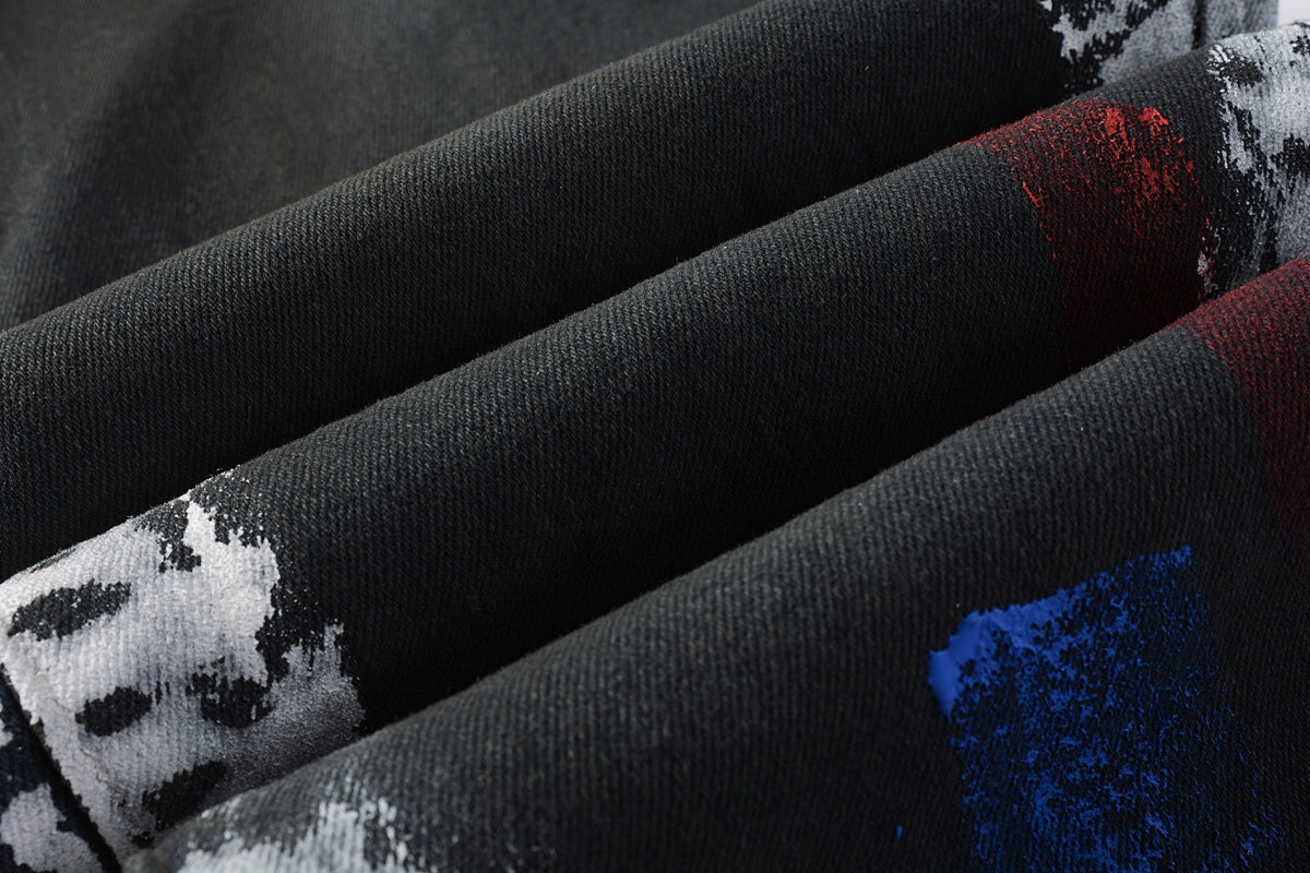 Purple Designer Jeans