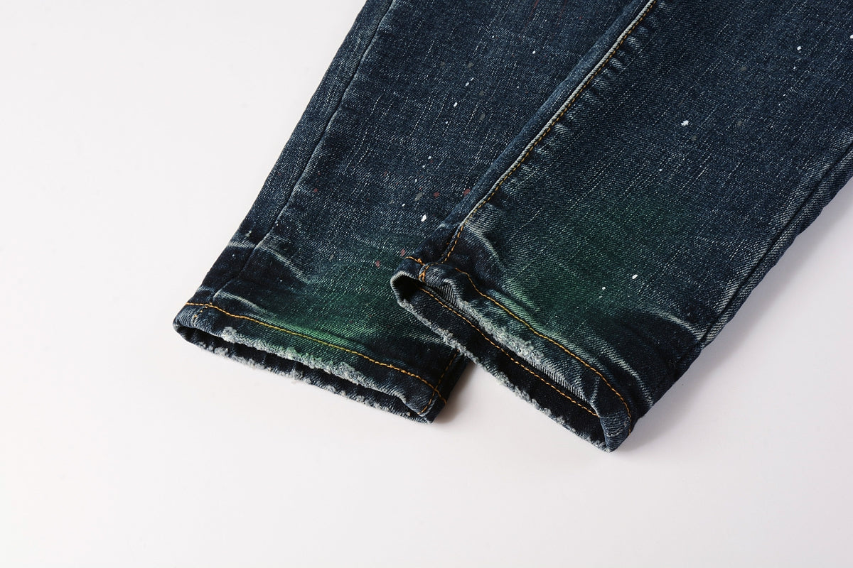 Purple Fashion Jeans