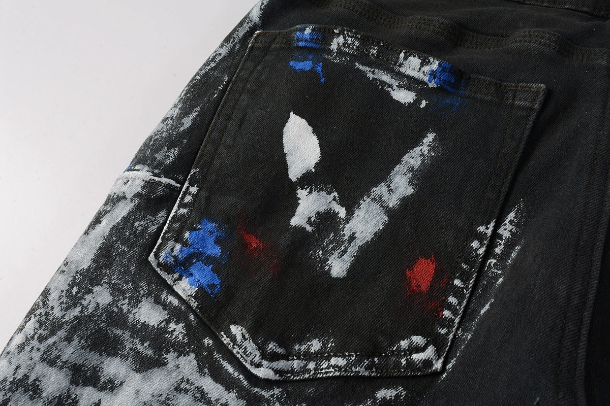 Purple Designer Jeans