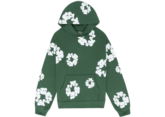 Denim Tears Cotton Wreath Sweatshirt Green: Premium Fleece Comfort Apparel