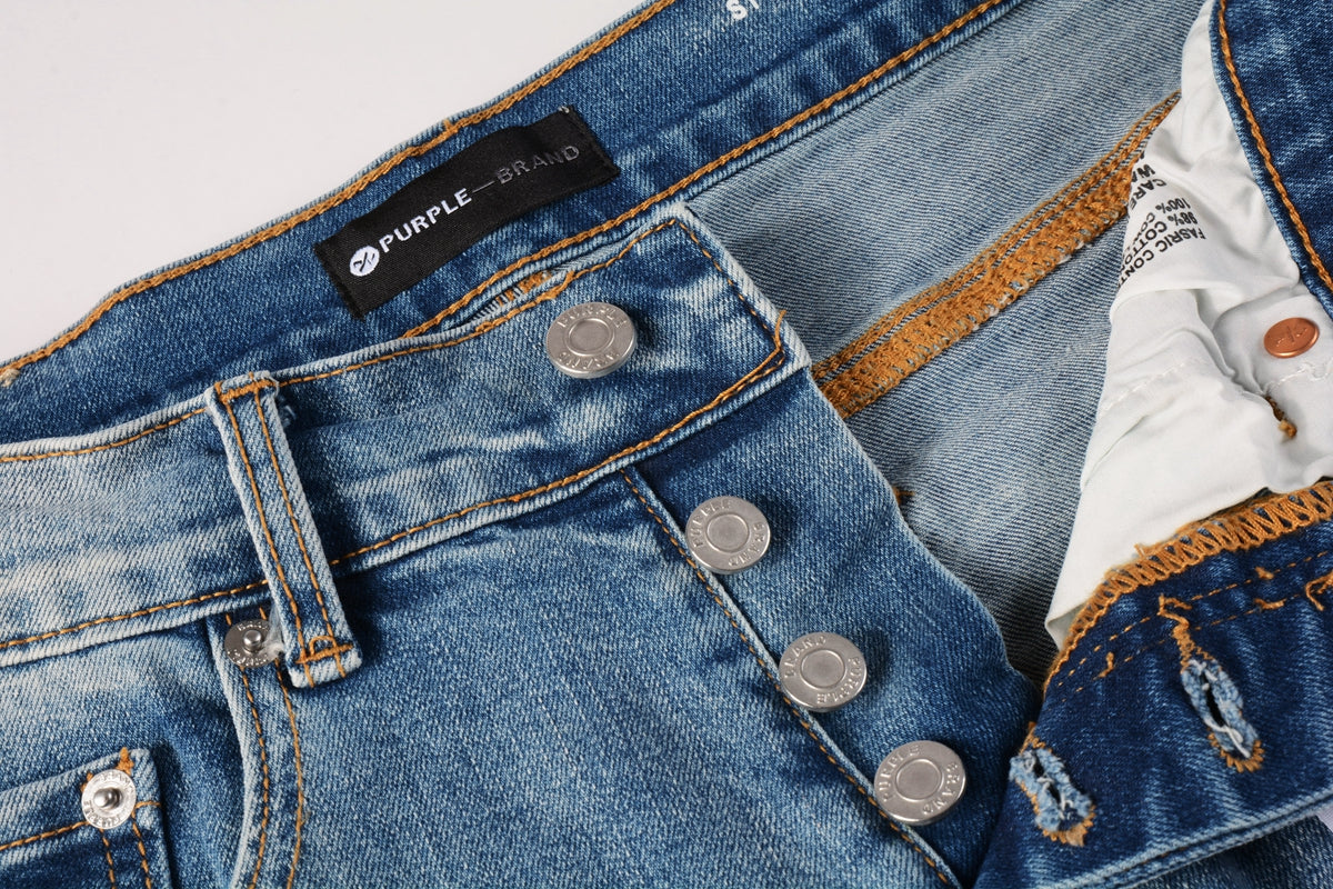 Purple High Waist Jeans