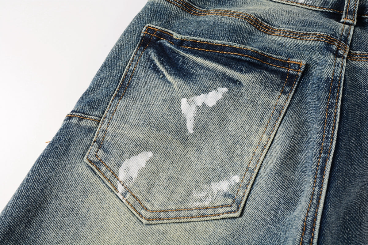 Purple Color Denim Jeans