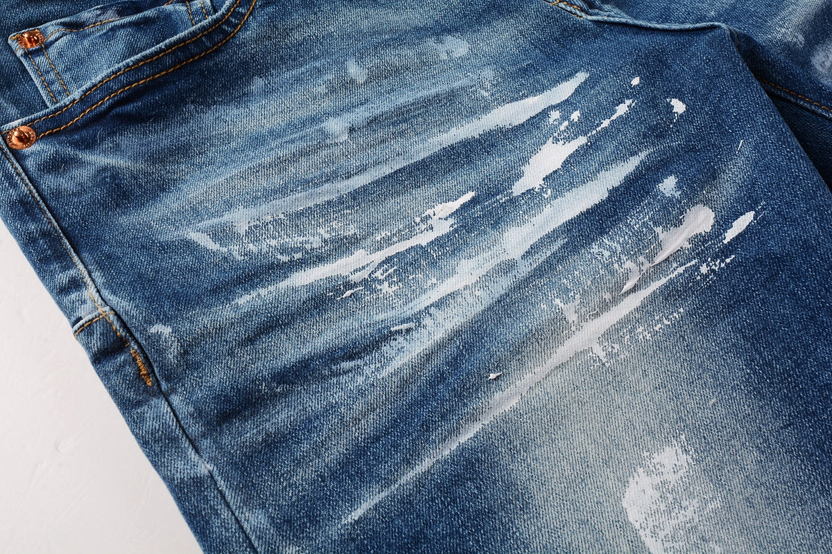 Purple Designer Jeans