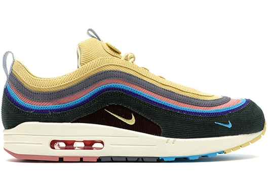 Nike Air Max 1/97 Sean Wotherspoon Multi-Color Corduroy Lifestyle Sneakers