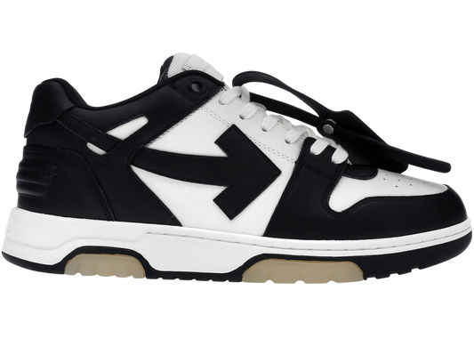 Off-White OOO Low-Top Sneakers: Classic White/Black Design, Premium Comfort