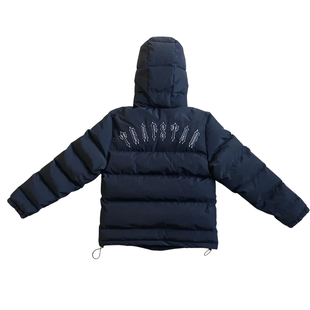 Black Irongate Hooded Puffer Jacket AW20 (Old Season) - VDRXPLG🔌