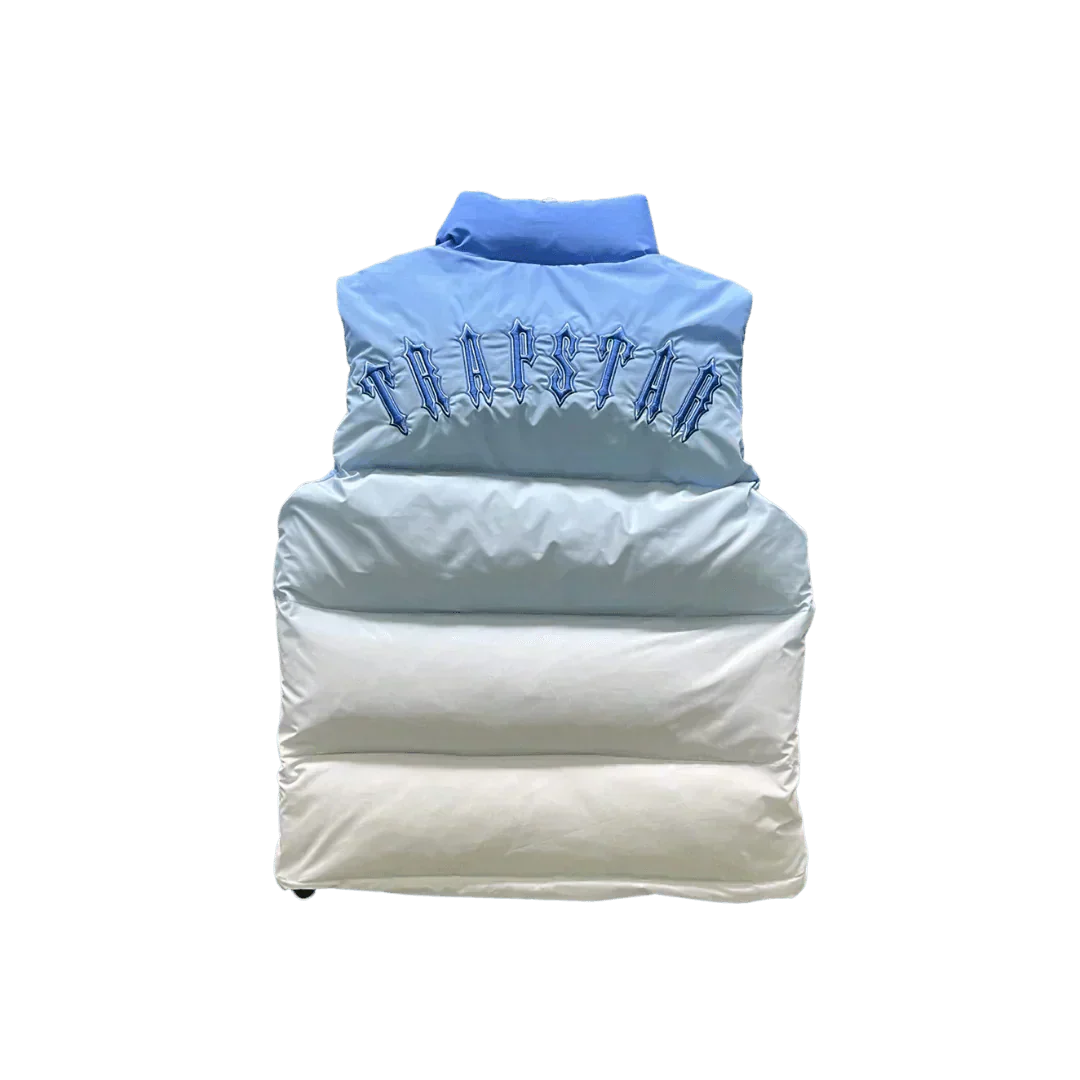 Trapstar Ice Blue Irongate Gilet - VDRXPLG🔌