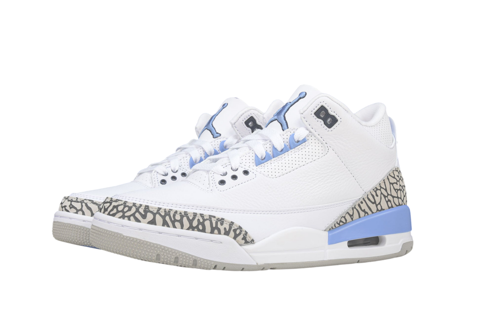 Air Jordan 3 Retro UNC 2020 Men's High-Quality Basketball Streetwear Sneakers