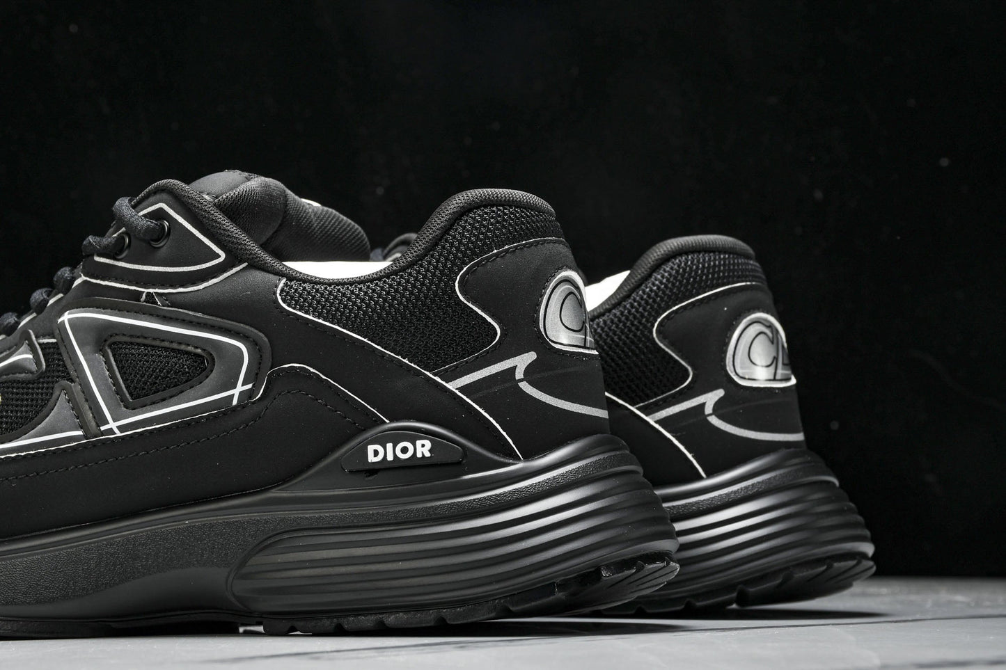 B30 Triple Black Fashion Streetwear Sneaker - High Quality Comfort & Style