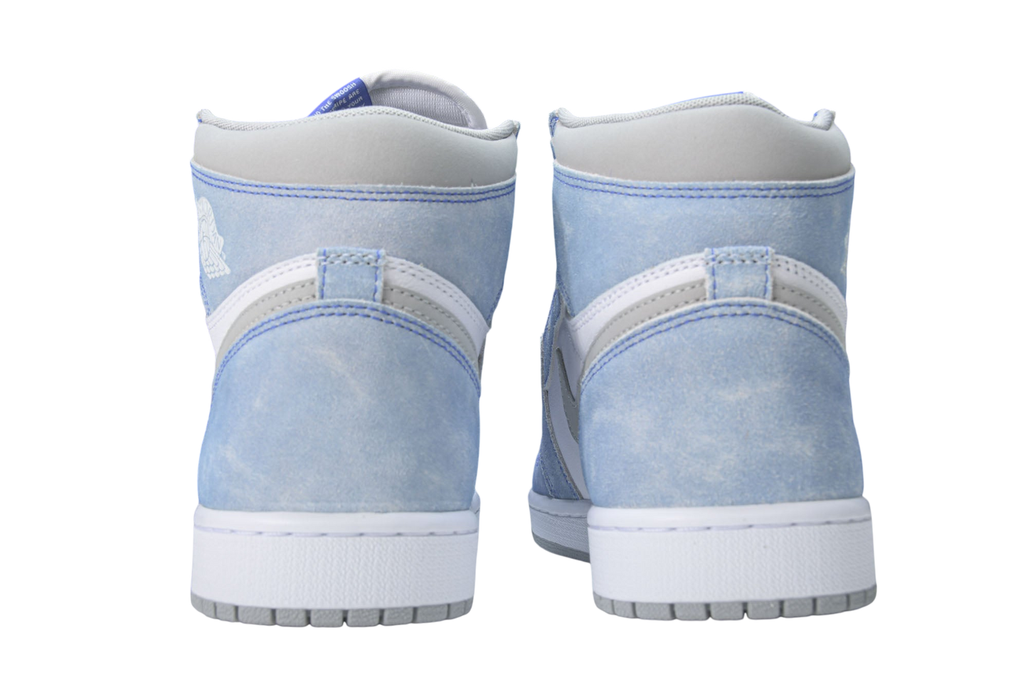 Nike Air Jordan 1 Retro High Hyper Royal Smoke Grey Sneakers