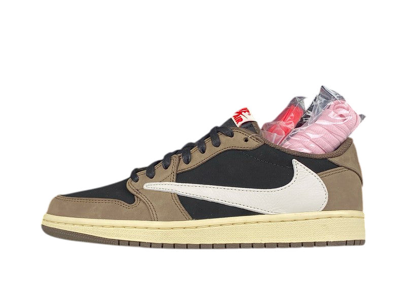 Air Jordan 1 Low Travis Scott SP Reverse Mocha Sneakers Iconic Style
