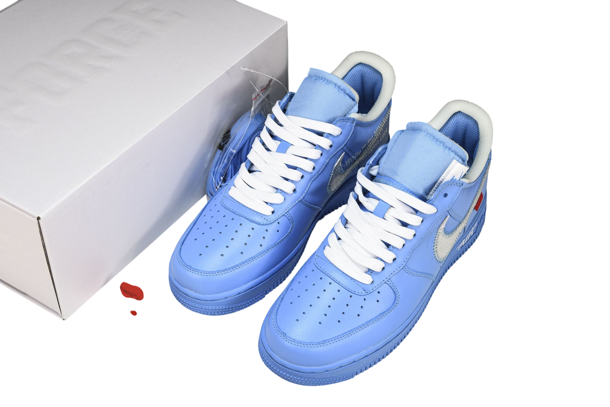 Nike Air Force 1 Low Off-White MCA University Blue Sneakers Iconic Style
