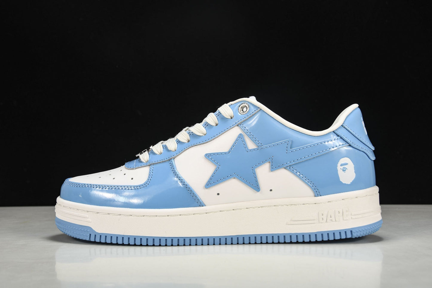 Iconic BAPE STA Low Blue UNC Sneakers - Premium Streetwear Shoes