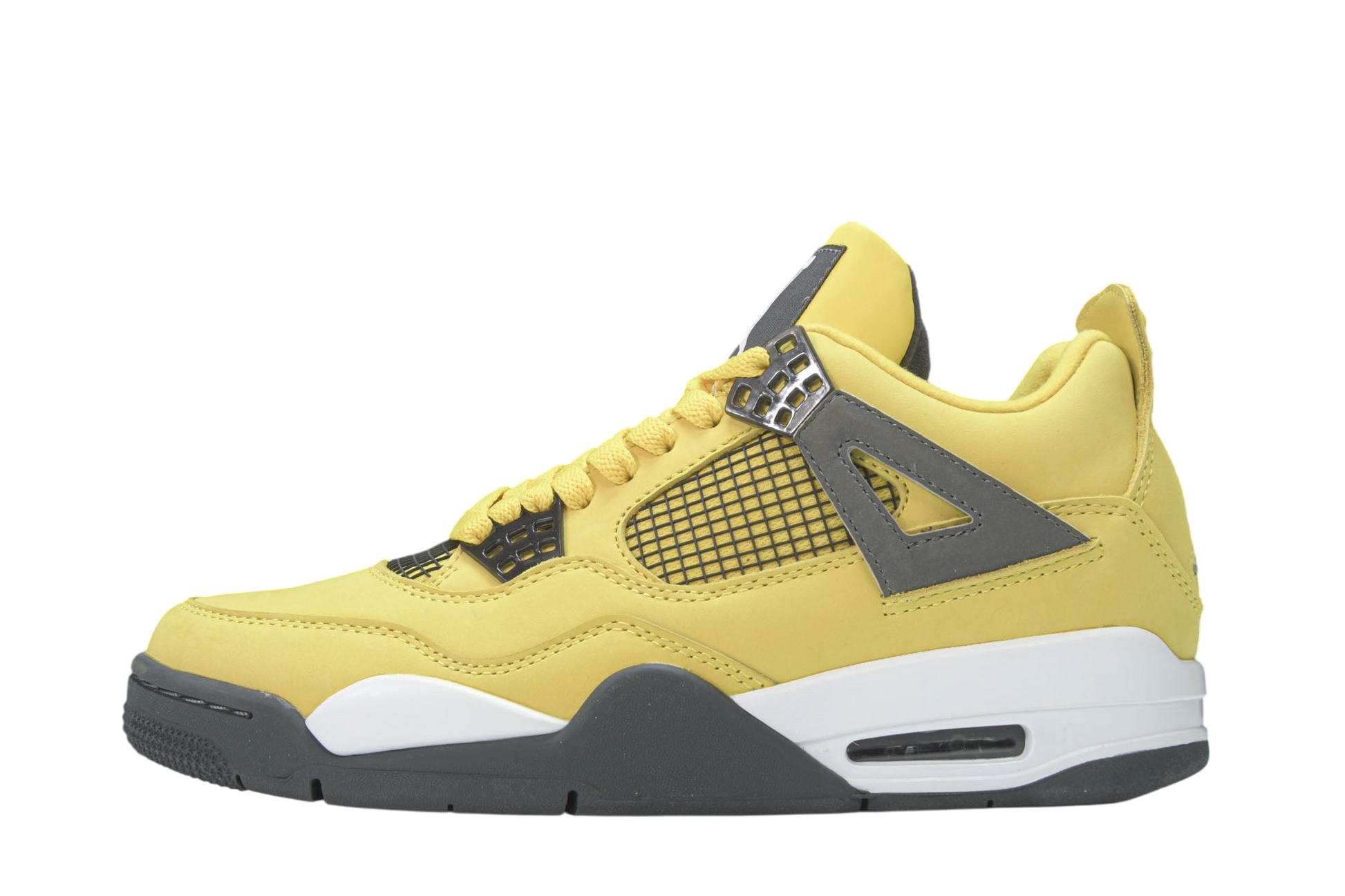 Air Jordan 4 Retro Lightning 2021 Edition: Iconic Yellow Black Sneaker