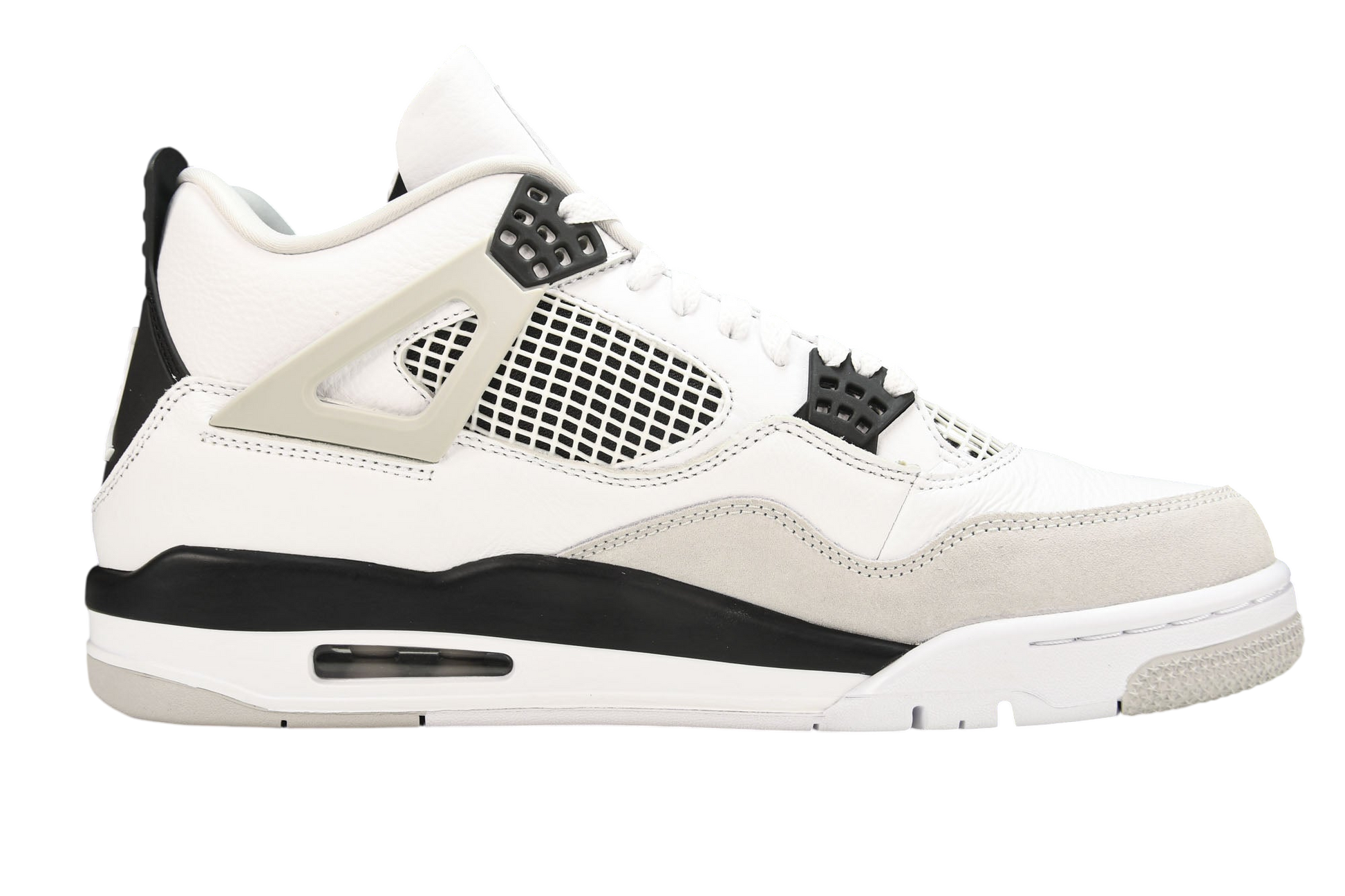 Iconic Air Jordan 4 Retro Military Black Sneakers: Classic Style & Comfort