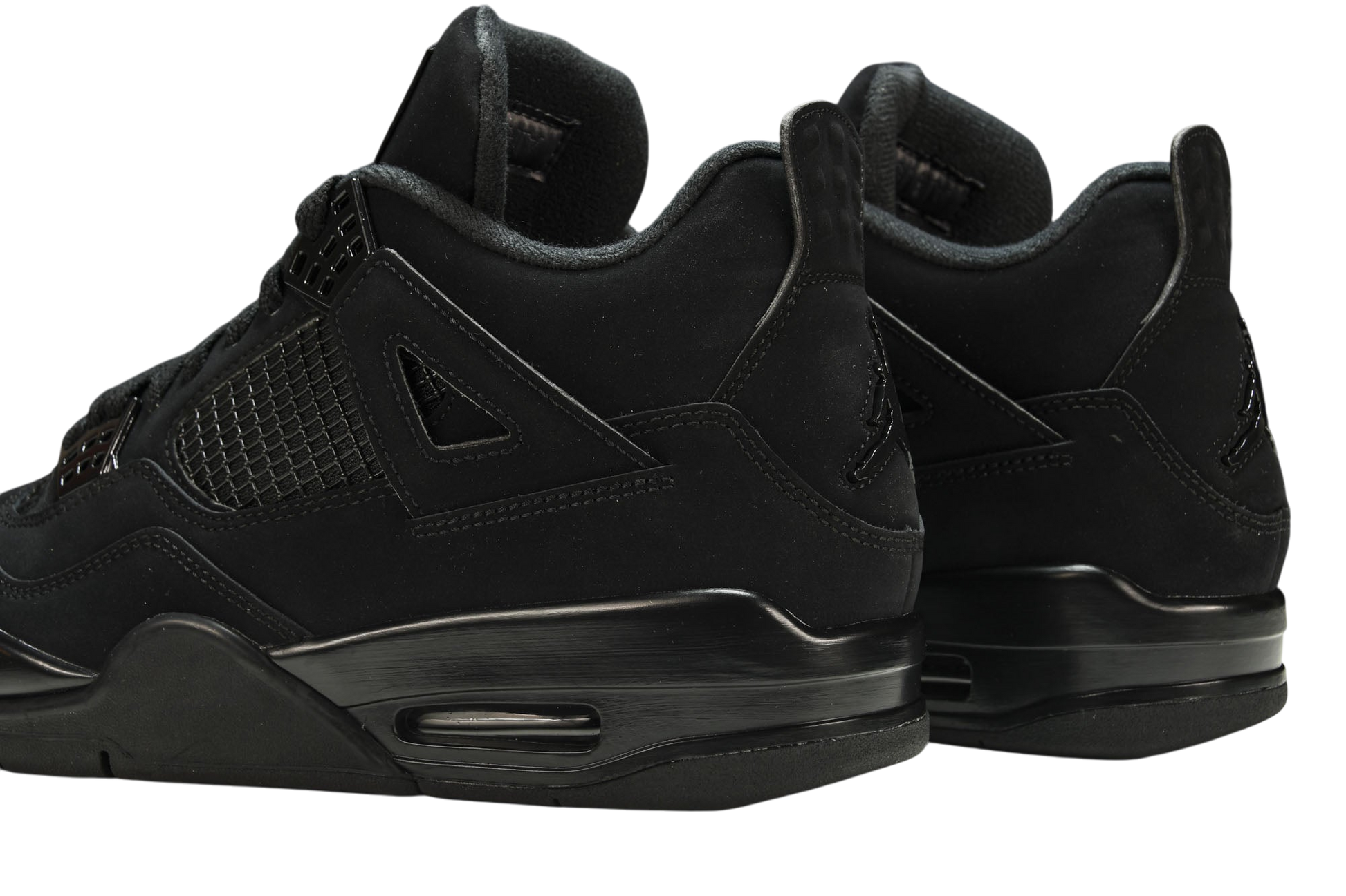 Air Jordan 4 Retro Black Cat 2020 Premium Suede Men's Iconic Sneakers