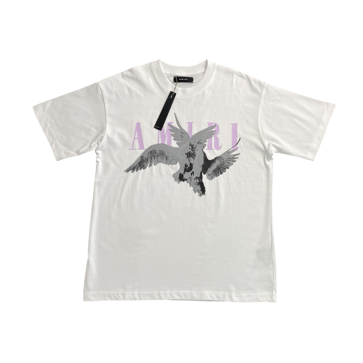Amiri Peace Dove Graphic T-Shirt: Premium Cotton, Iconic Design, Comfortable Fit, Streetwear Style
