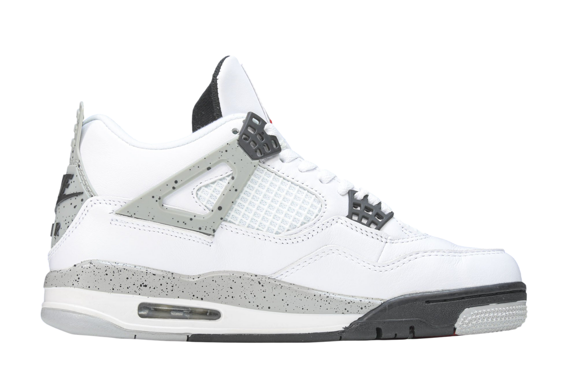 Iconic Air Jordan 4 Retro White Cement Classic Sneaker for Men